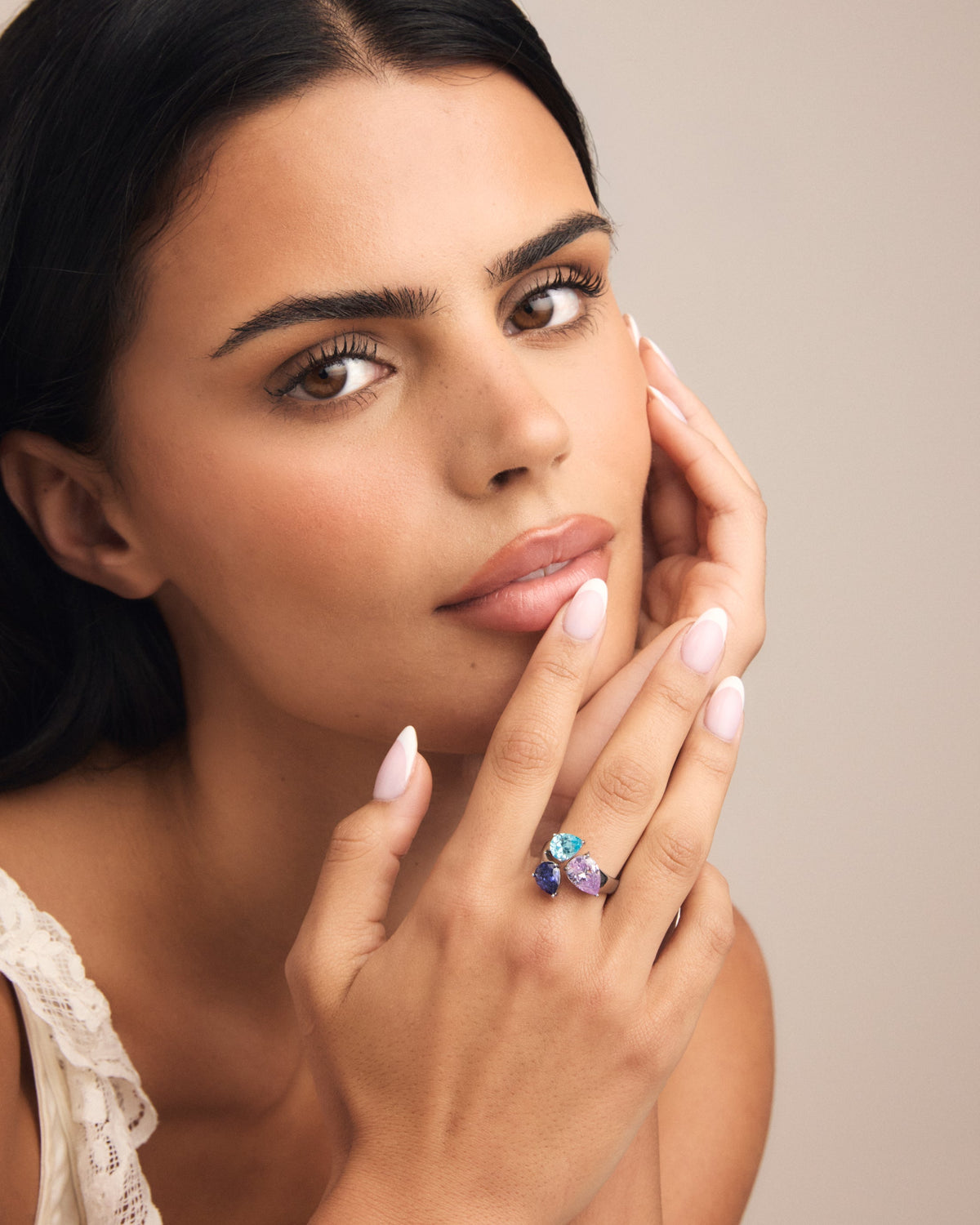 Aurora Birthstone Ring